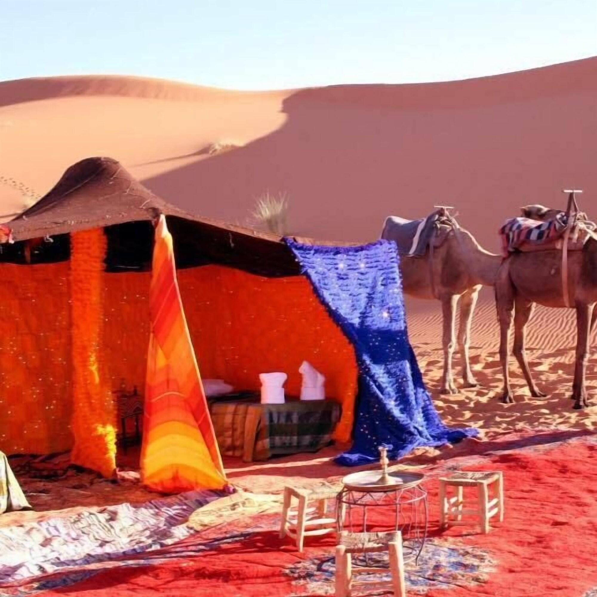 Palmeras Y Dunas Luxery Camp เมอร์ซูกา ภายนอก รูปภาพ